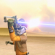 It was a saber, a blaster, and could get through a stack of paper!